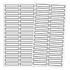 Mini Label Stickers – Black Naked – 7gypsies - Creative Inspirations